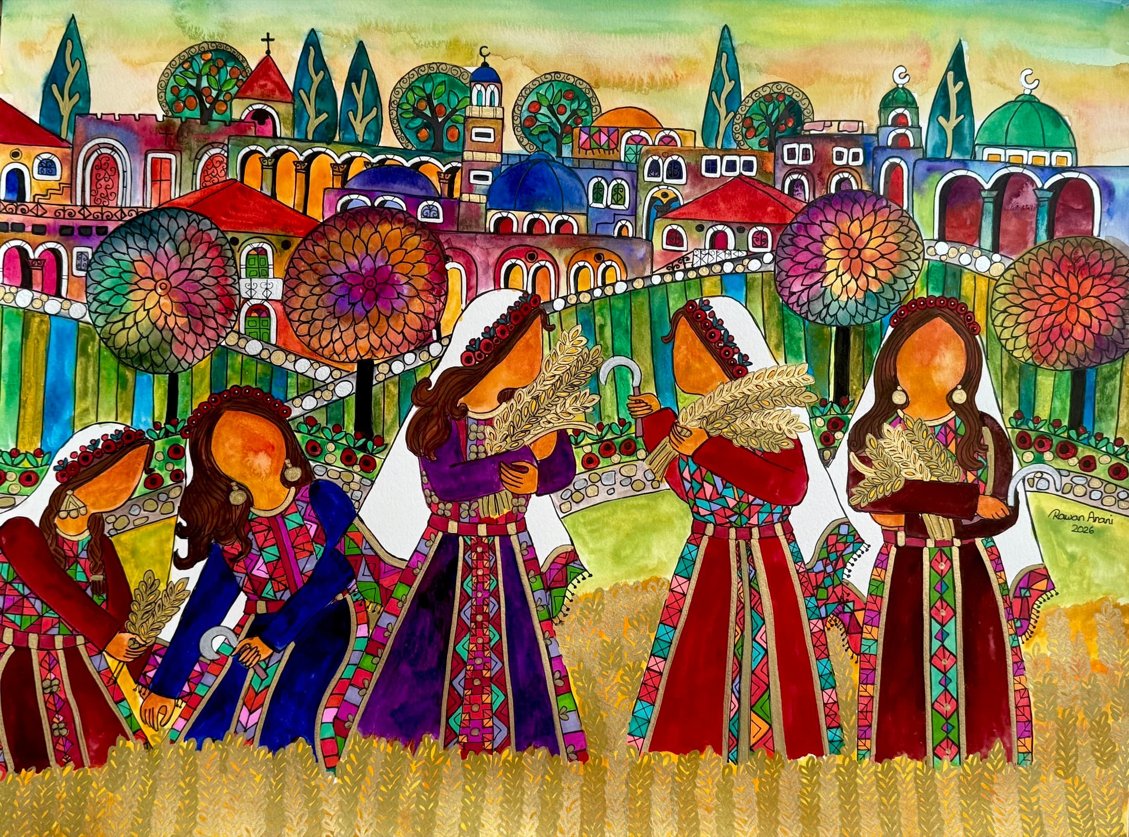 Women of the Harvest - Tulkarem