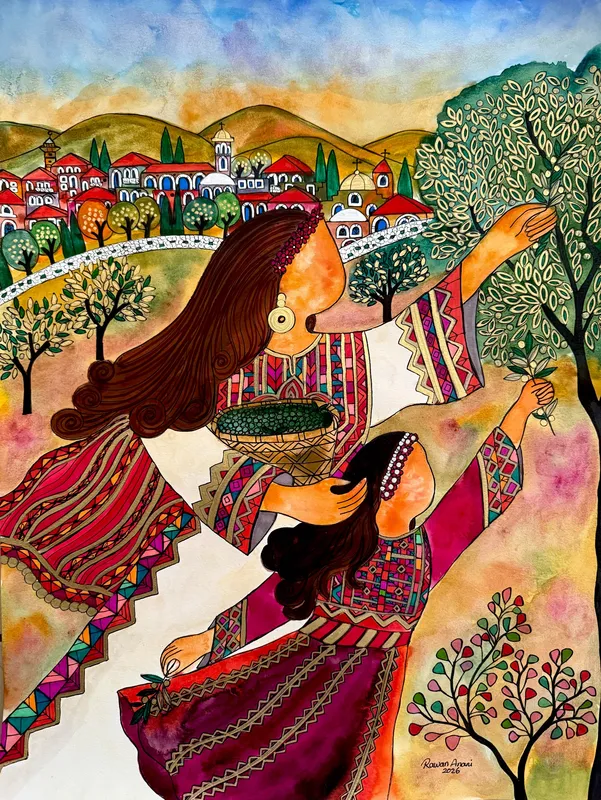 Mother & Daughter - Birzeit