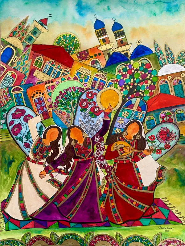Windows- Women of AlBireh