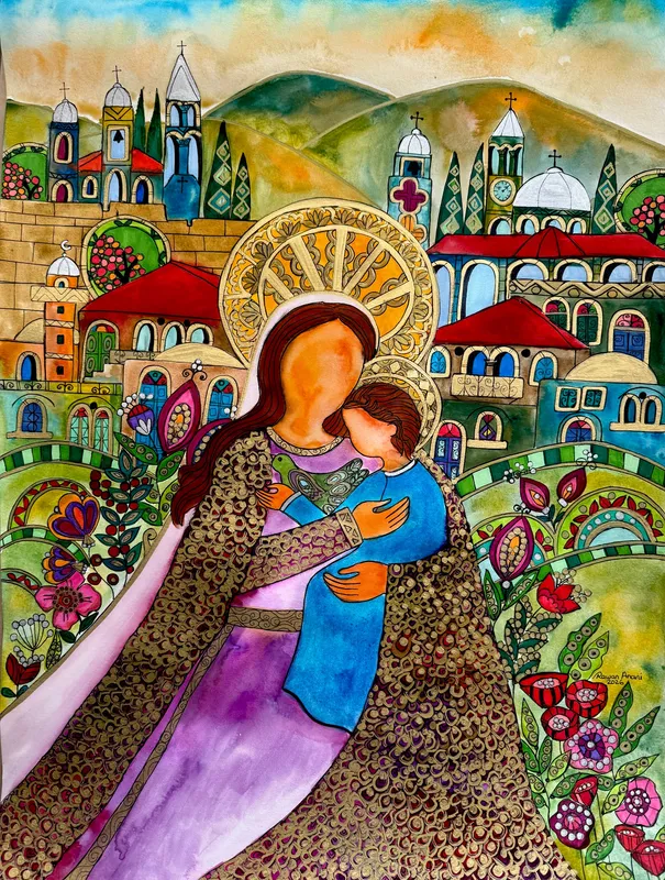 Mother & Child - Fields of Bethlehem