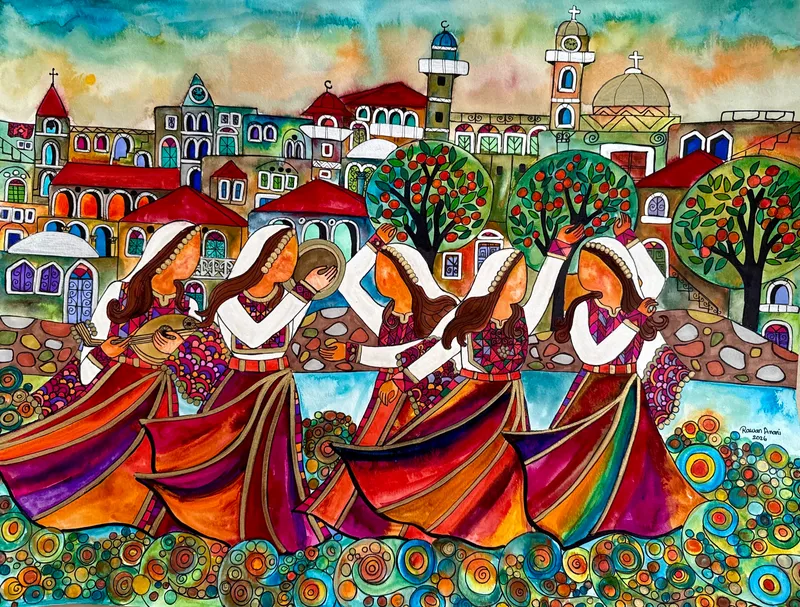 Women Dancing - Jaffa